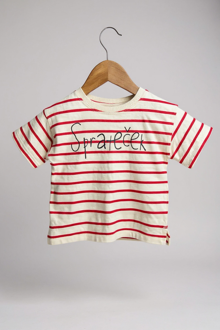 Tričko dětské pruhované Sprateček