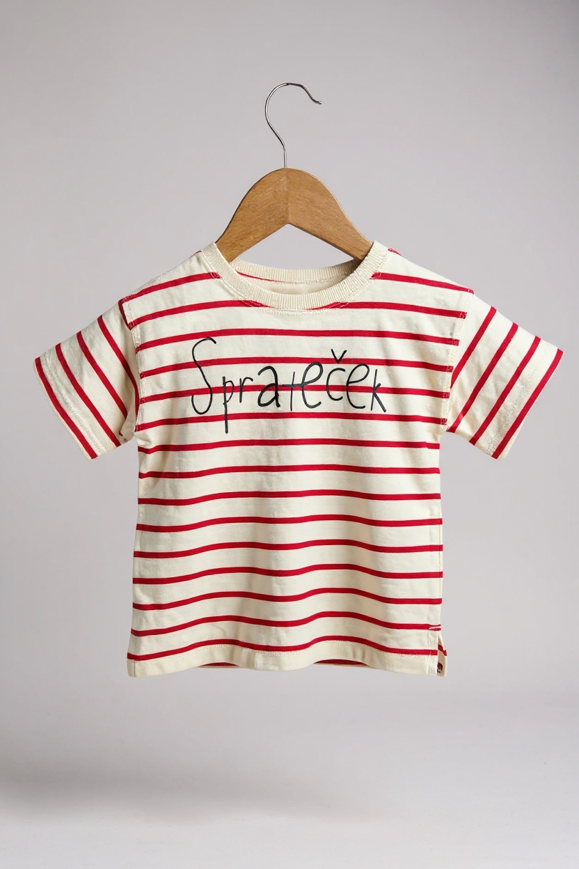 Tričko dětské pruhované Sprateček
