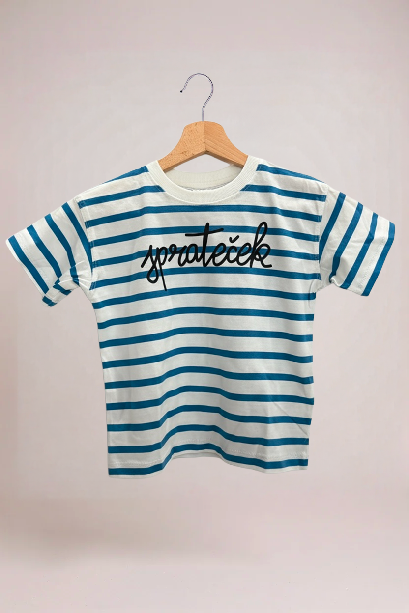 Tričko dětské pruhované Sprateček