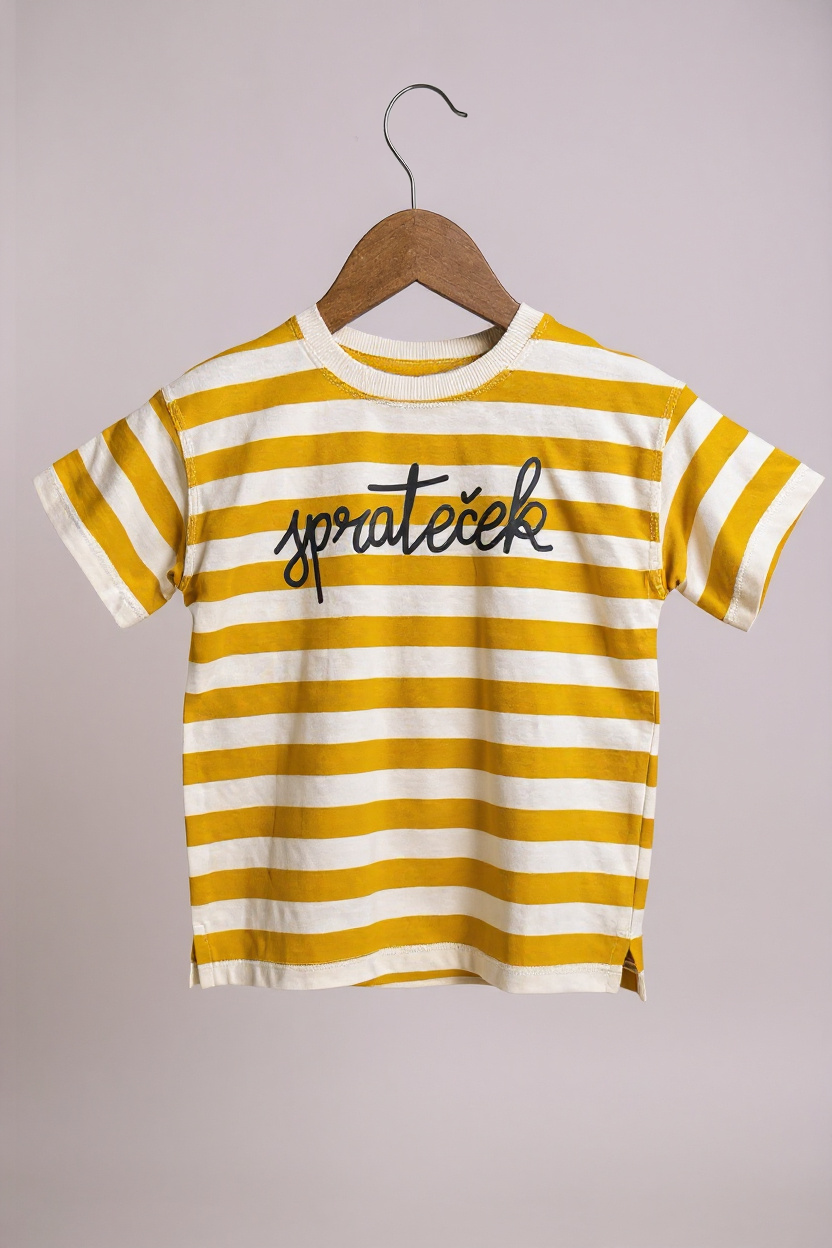 Tričko dětské pruhované Sprateček